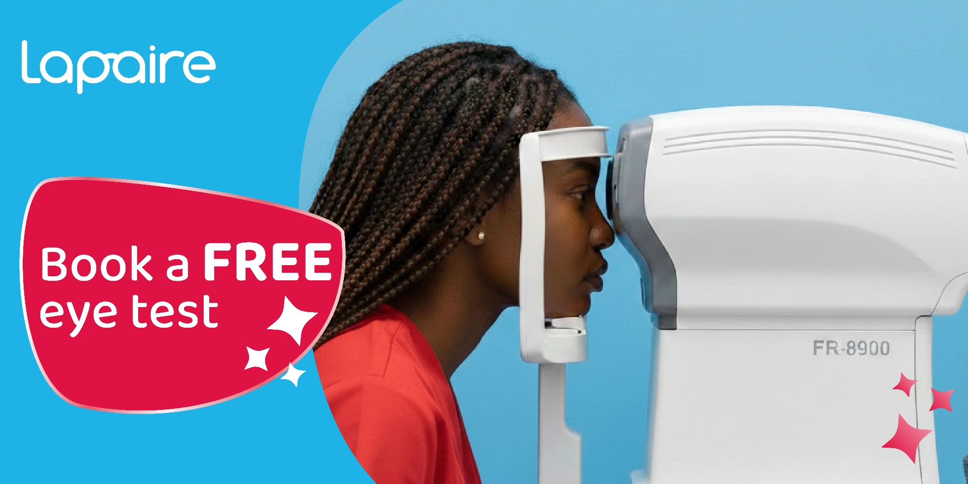 Lapaire free eye test in Uganda